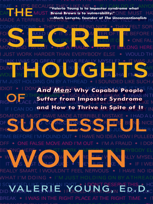 Title details for The Secret Thoughts of Successful Women by Valerie Young - Available